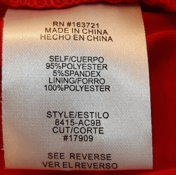 Studio City One-Shoulder Jewel Cuff Red Dress Size Large - Picture 3 of 15